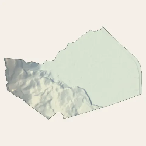 Fontaine : relief