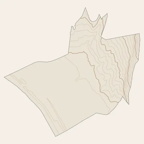 Fontanil-Cornillon : courbes de niveau