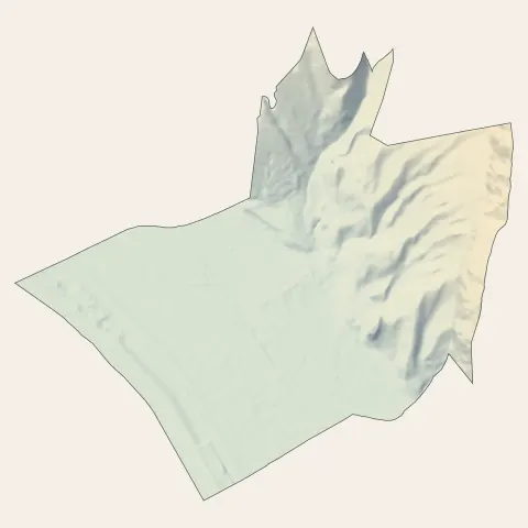 Fontanil-Cornillon : relief