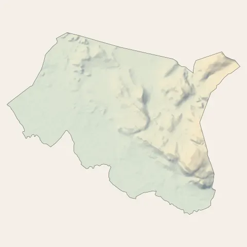 Frontonas : relief