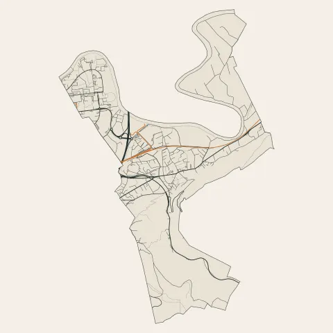 Gières : voies