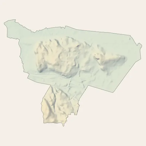 L'Isle-d'Abeau : relief