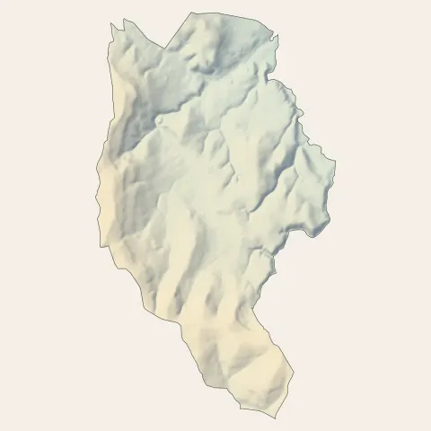 Jardin : relief
