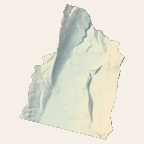 Lans-en-Vercors : relief