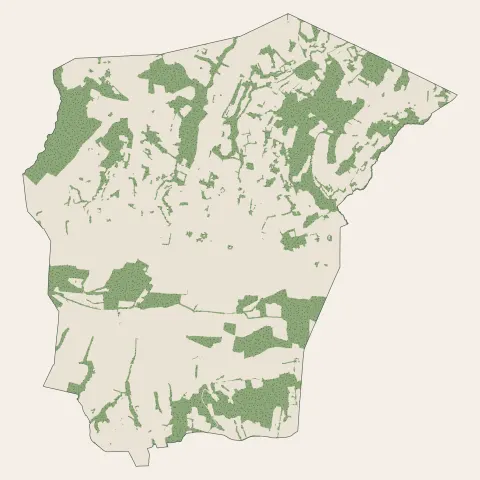 Luzinay : bois, forêts et landes