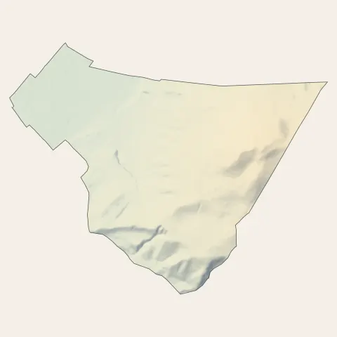 Poisat : relief