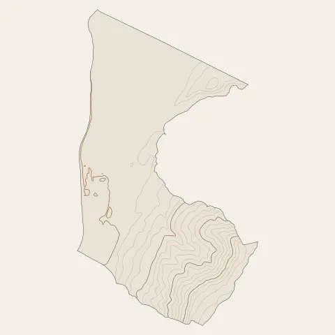 Pontcharra : courbes de niveau