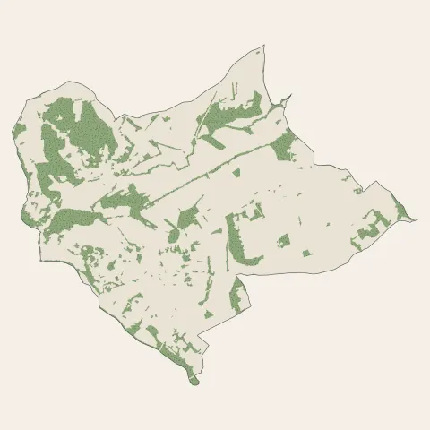 Pont-Évêque : bois, forêts et landes