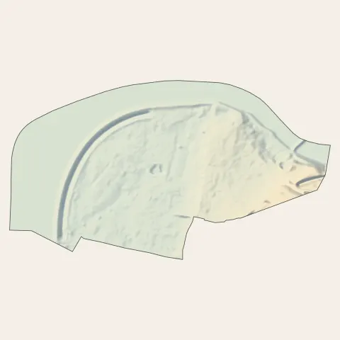 Les Roches-de-Condrieu : relief