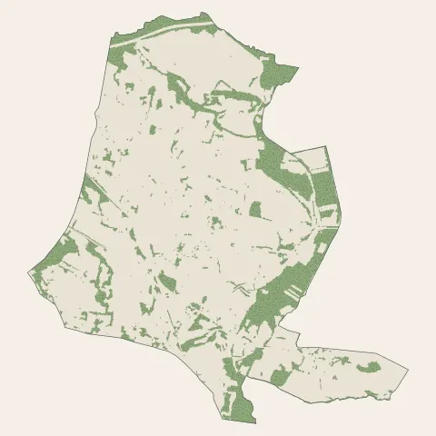 Saint-André-le-Gaz : bois, forêts et landes