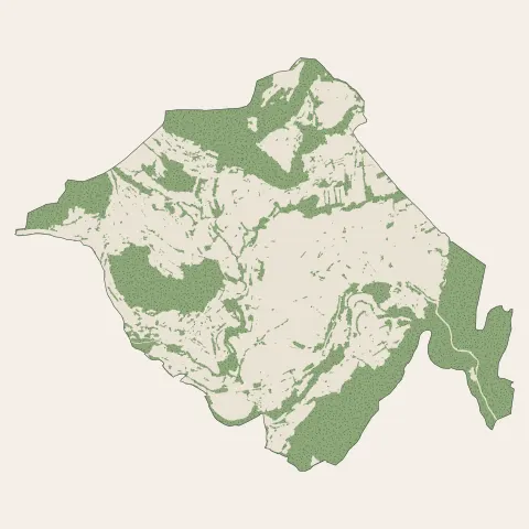 Saint-Étienne-de-Crossey : bois, forêts et landes