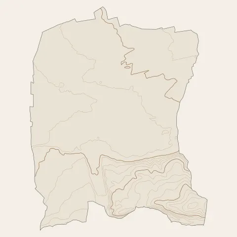 Saint-Étienne-de-Saint-Geoirs : courbes de niveau