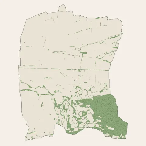 Saint-Étienne-de-Saint-Geoirs : bois, forêts et landes