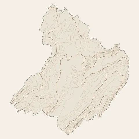 Saint-Geoire-en-Valdaine : courbes de niveau