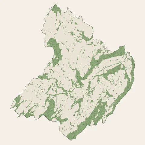 Saint-Geoire-en-Valdaine : bois, forêts et landes