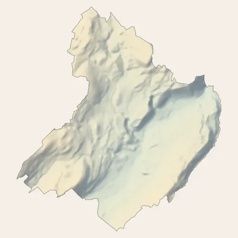 Saint-Geoire-en-Valdaine : relief