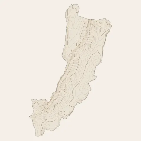 Plateau-des-Petites-Roches : courbes de niveau