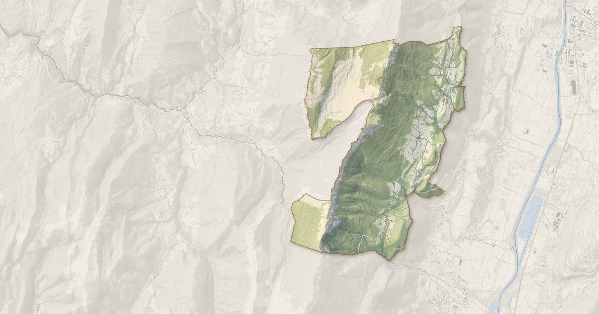 Portrait cartographique de Sainte-Marie-du-Mont : relief, eau, forêts, bâti et voies, calculés à partir des données de l'IGN