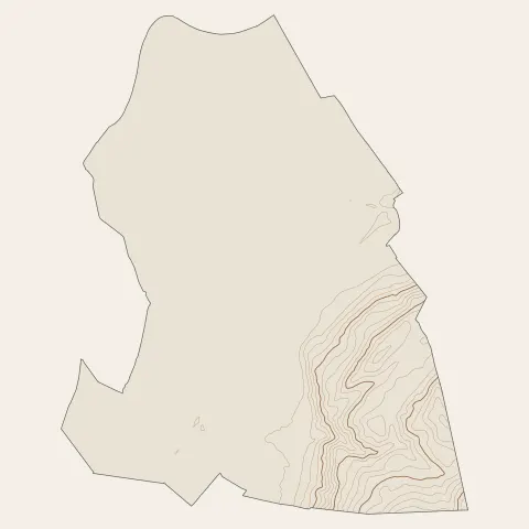 Saint-Martin-d'Hères : courbes de niveau