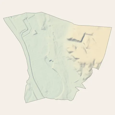 Saint-Maurice-l'Exil : relief