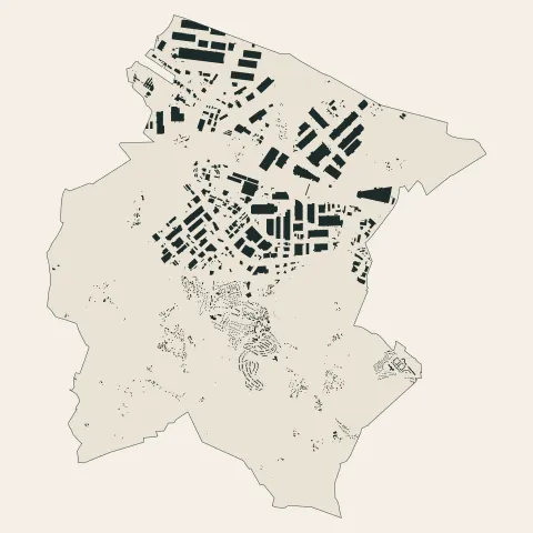 Saint-Quentin-Fallavier : bâti