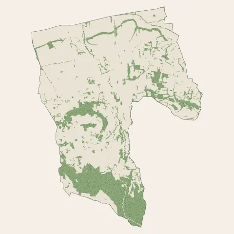 Saint-Siméon-de-Bressieux : bois, forêts et landes