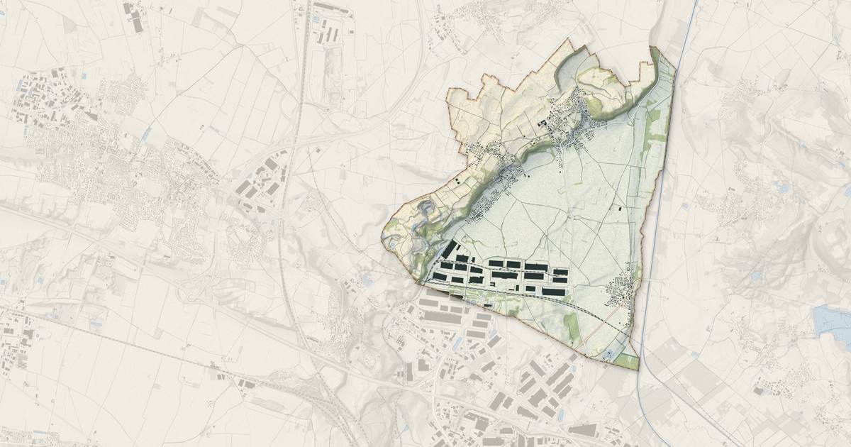 Portrait cartographique de Satolas-et-Bonce : relief, eau, forêts, bâti et voies, calculés à partir des données de l'IGN