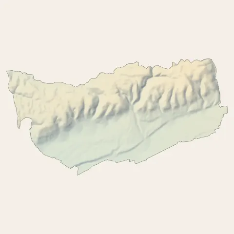 Porte-des-Bonnevaux : relief