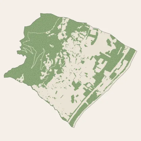 La Terrasse : bois, forêts et landes