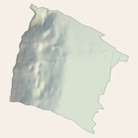 Le Touvet : relief