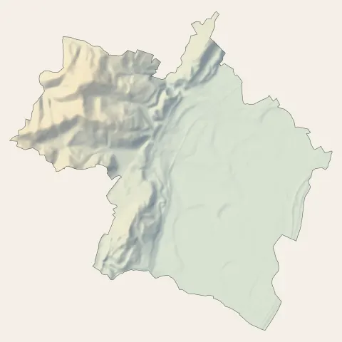 Tullins : relief