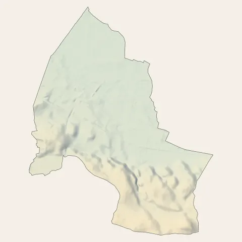 Vaulx-Milieu : relief