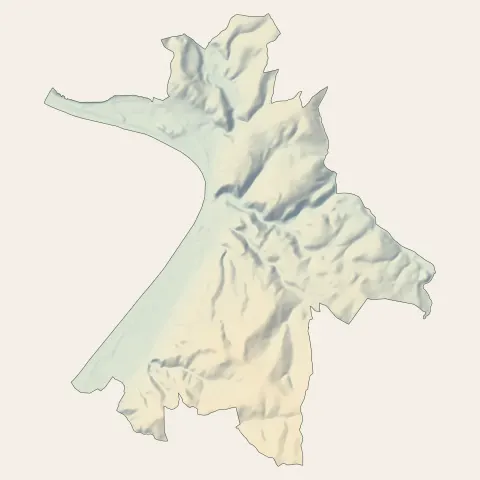 Vienne : relief