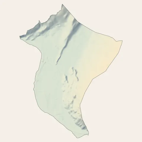 Vizille : relief
