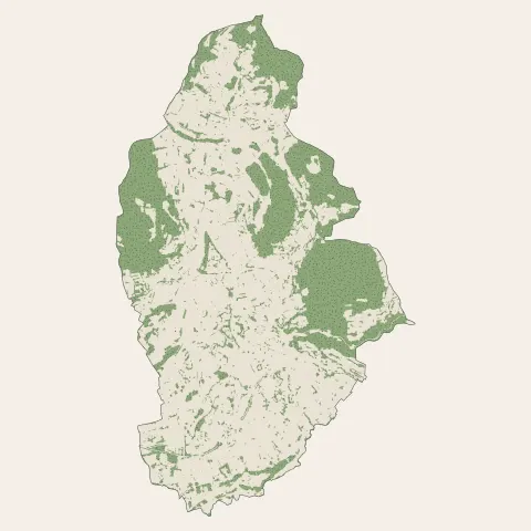 Voiron : bois, forêts et landes