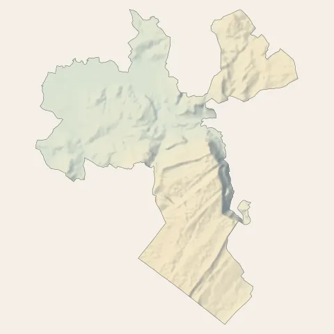 Arbois : relief