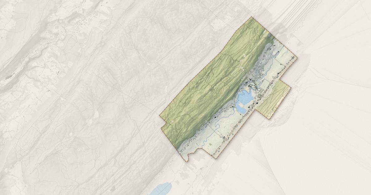 Portrait cartographique de Bois-d'Amont : relief, eau, forêts, bâti et voies, calculés à partir des données de l'IGN