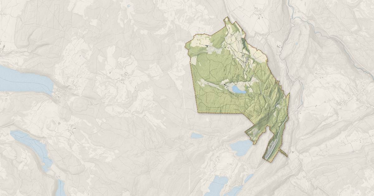 Portrait cartographique de Châtelneuf : relief, eau, forêts, bâti et voies, calculés à partir des données de l'IGN
