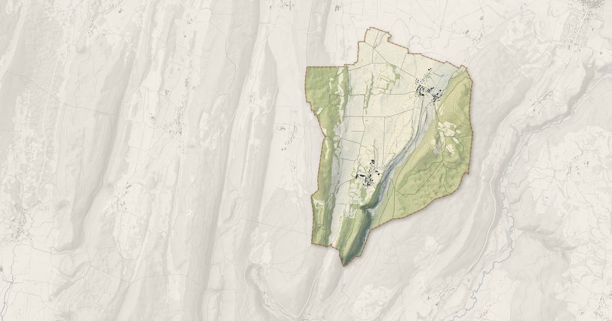 Portrait cartographique de Chavéria : relief, eau, forêts, bâti et voies, calculés à partir des données de l'IGN