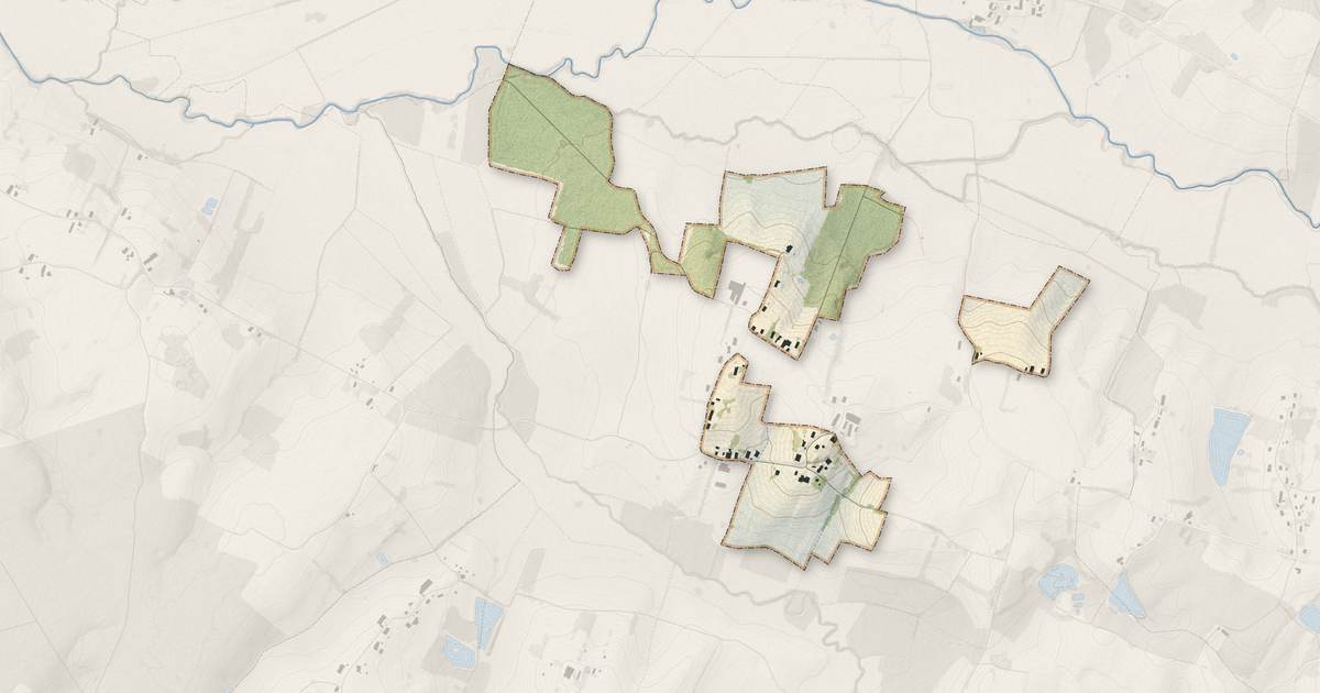Portrait cartographique de Chêne-Sec : relief, eau, forêts, bâti et voies, calculés à partir des données de l'IGN