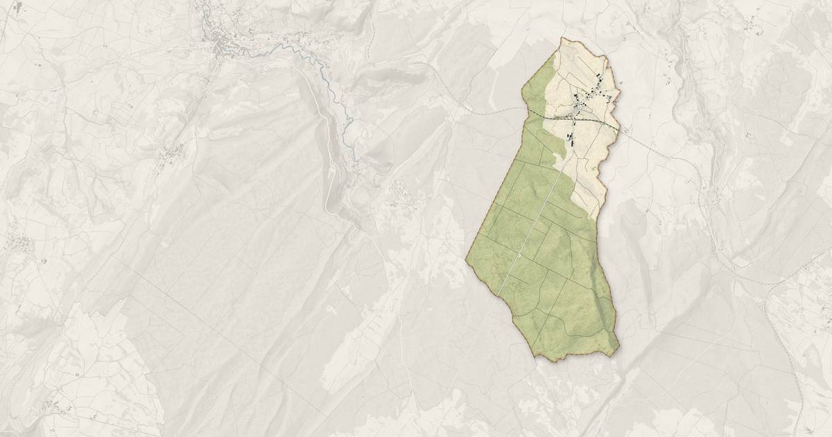 Portrait cartographique de Chilly-sur-Salins : relief, eau, forêts, bâti et voies, calculés à partir des données de l'IGN