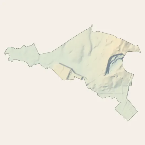 Damparis : relief