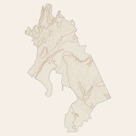 Dole : courbes de niveau
