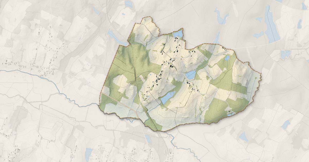Portrait cartographique de Foulenay : relief, eau, forêts, bâti et voies, calculés à partir des données de l'IGN