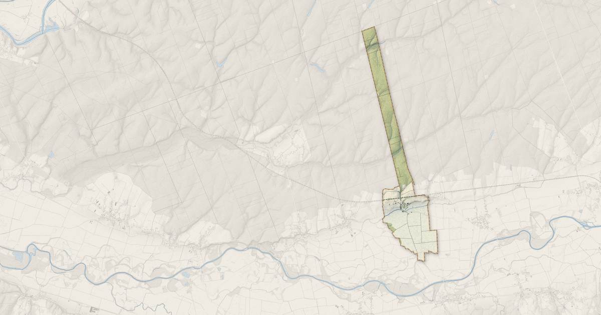 Portrait cartographique de Germigney : relief, eau, forêts, bâti et voies, calculés à partir des données de l'IGN