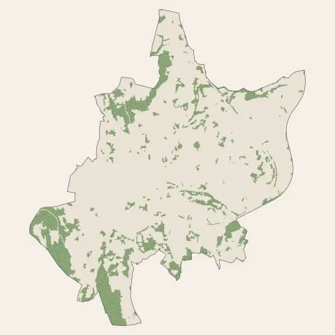 Lons-le-Saunier : bois, forêts et landes