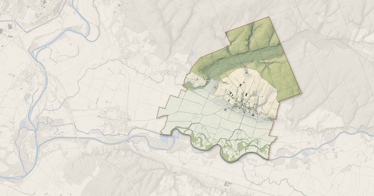 Portrait cartographique de La Loye : relief, eau, forêts, bâti et voies, calculés à partir des données de l'IGN