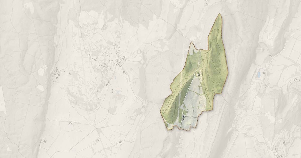 Portrait cartographique de Mérona : relief, eau, forêts, bâti et voies, calculés à partir des données de l'IGN