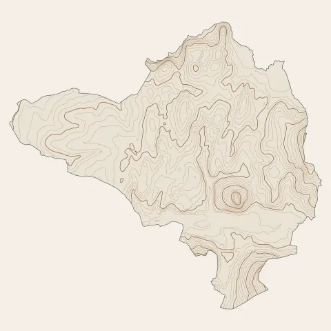 Montmorot : courbes de niveau
