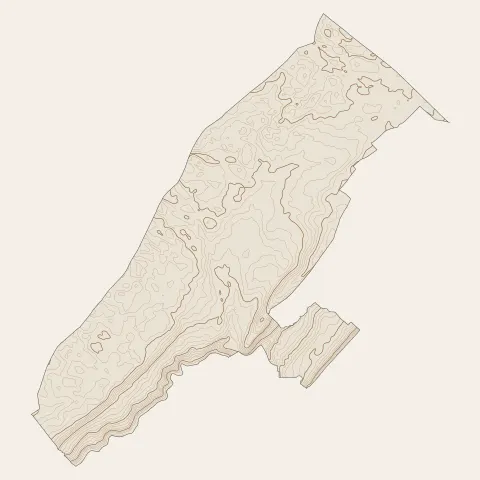Morbier : courbes de niveau